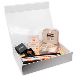 Coffret collier cornaline