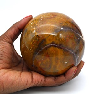Jaspe 1330gr 950mm de madagascar