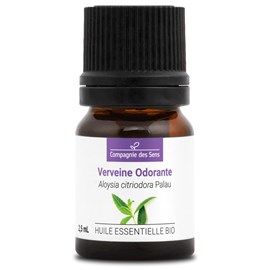 Verveine odorante - huile essentielle bio - 2.5ml garantie chromacert® - chémoty