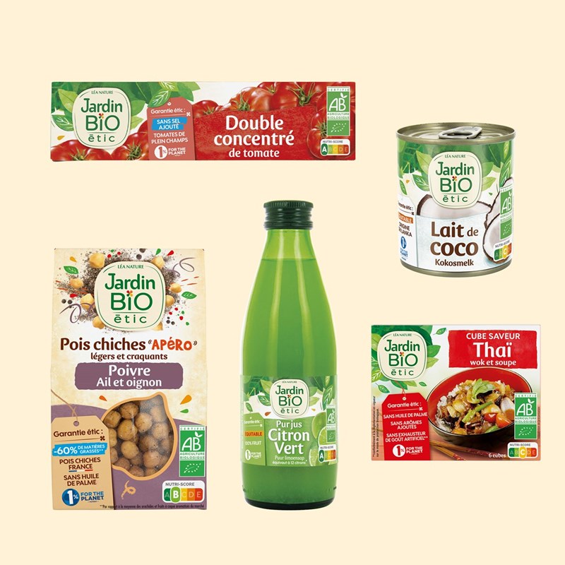 Jardin Bio' - Selection thai bio jardin bio etic