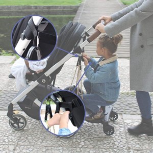 Hello hippo - planche poussette 2 roues