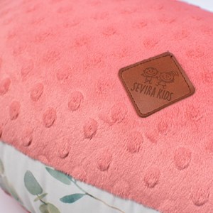 Coussin d'allaitement poule eucalyptus