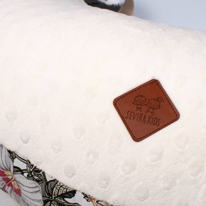 Coussin d'allaitement poule néo vintage