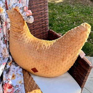 Coussin d'allaitement poule néo vintage