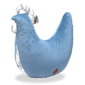 Coussin d'allaitement poule safari