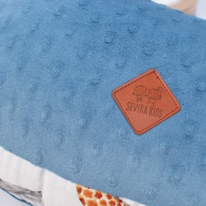 Coussin d'allaitement poule safari