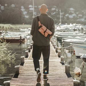 Banane et sacoche velo piha