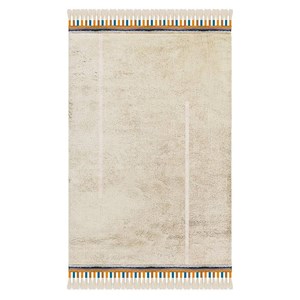 Afk living tapis lavable happy beige sab