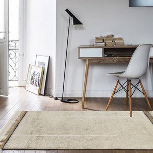 Afk living tapis lavable happy beige sab