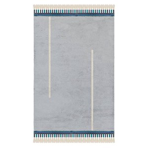 Afk living tapis lavable happy bleu - so