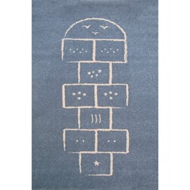 Afk living tapis marelle bleue - décorat