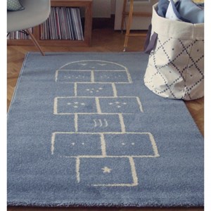 Afk living tapis marelle bleue - décorat