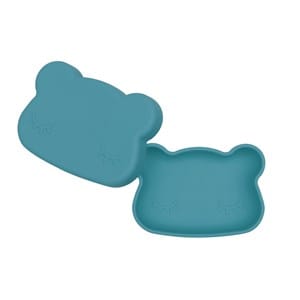 Boîte à goûter en silicone ours