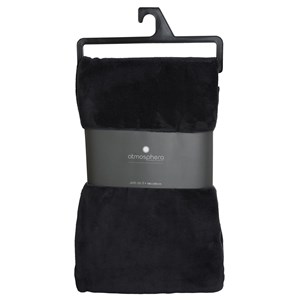 Plaid en microfibre uni - 230x180 cm -