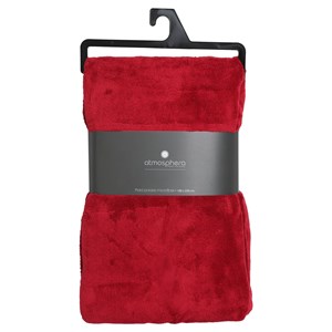 Plaid en microfibre uni - 230x180 cm -