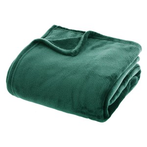 Grand plaid en flanelle uni - 230x180 -