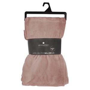 Grand plaid en flanelle uni - 230x180 -