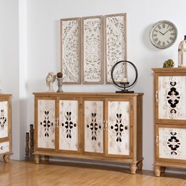 Buffet bois marron - valdorise