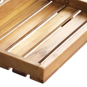 Etagère à plantes en acacia