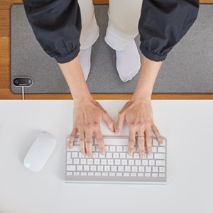 Sous-mains chauffant de bureau lanaform
