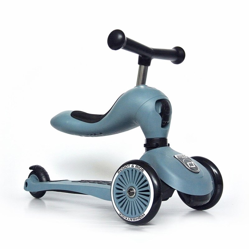 Porteur évolutif highwaykick 1 bleu (SCOOT AND RIDE) - Image 3