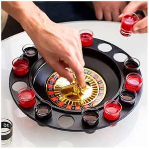 Jeu à boire roulette 16 shooters