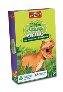 Défis nature junior au temps des dinosau