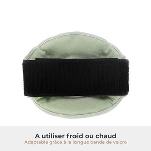 Genouillere avec billes de gel