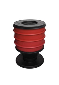 Lombricomposteur eco-worms coloris briqu