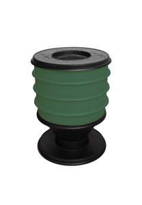 Lombricomposteur eco-worms coloris vert