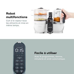 Robot nutribaby(+) blanc + contenant isy Blanc