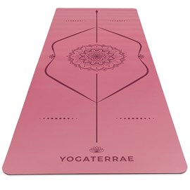 Tapis de yoga bdx pu-caoutchouc mandala