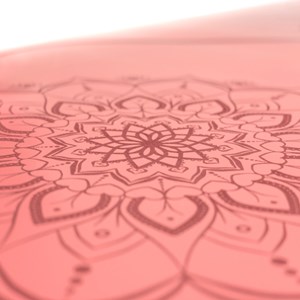 Tapis yoga pu-caoutchouc naturel mandala