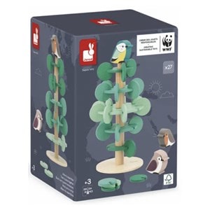 Arbre a assembler en bois janod wwf