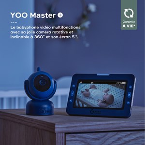 Babyphone yoo master plus écran 5 pouces