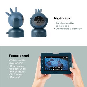Babyphone yoo master plus écran 5 pouces