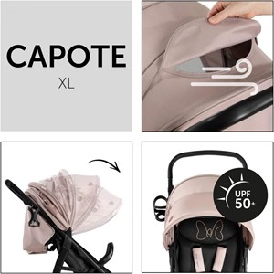 Poussette hauck rose