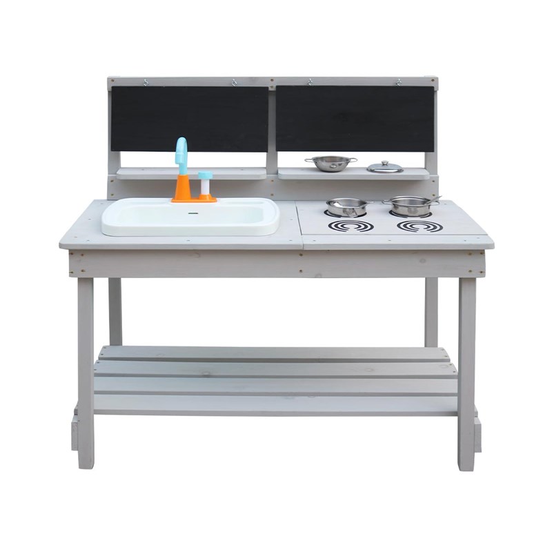 Cuisine d'extérieur pour enfant en bo...