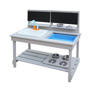 Cuisine d'extérieur pour enfant en bo...