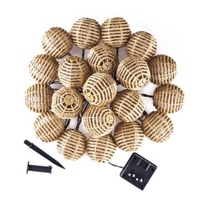 Guirlande lumineuse solaire 20 ampoul...