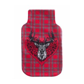 Housse bouillotte polaire 21x34 cm chamo