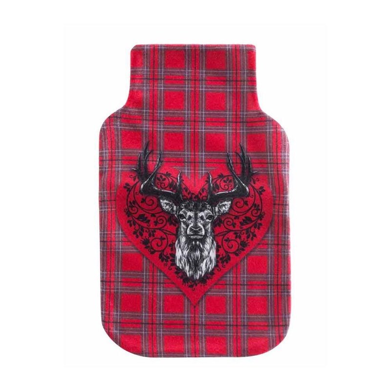 Housse bouillotte polaire 21x34 cm chamo