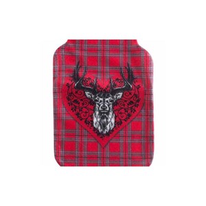 Housse bouillotte polaire 21x34 cm chamo