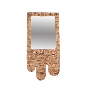 Miroir boho jacinthe d'eau grand modèle