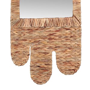 Miroir boho jacinthe d'eau grand modèle