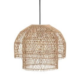 Suspension rotin kery naturel d38