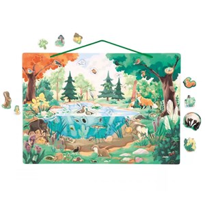 Tableau magnétique la mare