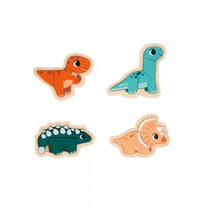 4 puzzles evolutifs dino