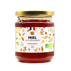 Miel de châtaignier français bio - 250g