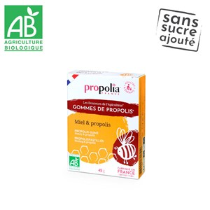 Gommes propolis & miels bio